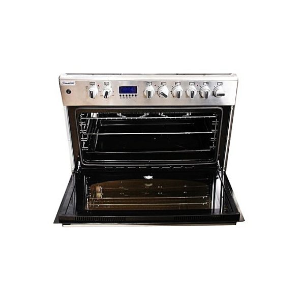 BlueFlame diamond cooker E9042ERF 90x60cm inox – stainless steel - Image 2