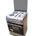 BlueFlame cooker S6022ERF – IP 60x60cm 2 gas burners and 2 electric plates with electric oven