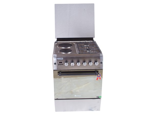 BlueFlame diamond cooker D6022ERF 60x60cm 2 gas burners and 2 electric plates with electric oven - Image 3