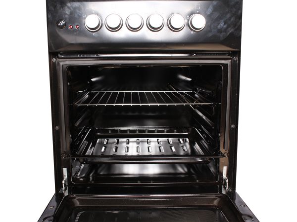 Blueflame Cooker C5031E – B 50x50cm 3gas burners and 1 electric plate, black in color - Image 3