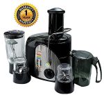 Commercial Blender 800 Watts Super Quality 4 in 1- Black