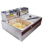 Deep fryer double