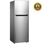 Hisense 280L Double Door Refrigerator - Silver