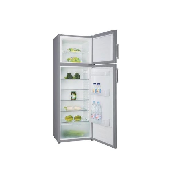 Hisense 392 Liters Defrost Double Door Refrigerator-Silver - Image 2