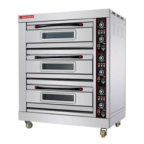 ADH TRIPPLE DECK OVEN – TRIPLE – 2 TRAYS PER DECK - Image 2