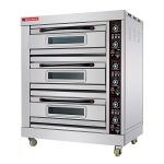 ADH TRIPPLE DECK OVEN – TRIPLE – 2 TRAYS PER DECK