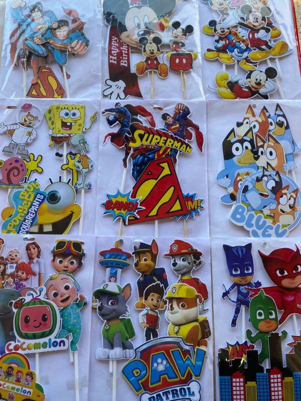 Cartoon Toppers