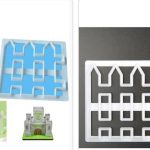 Cake Fence Fondant Cutter