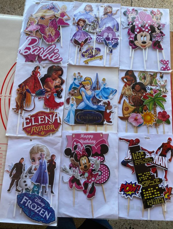 Cartoon Cake toppers